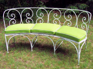 Bench seat & cushions