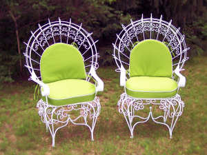 Fan chair cushions